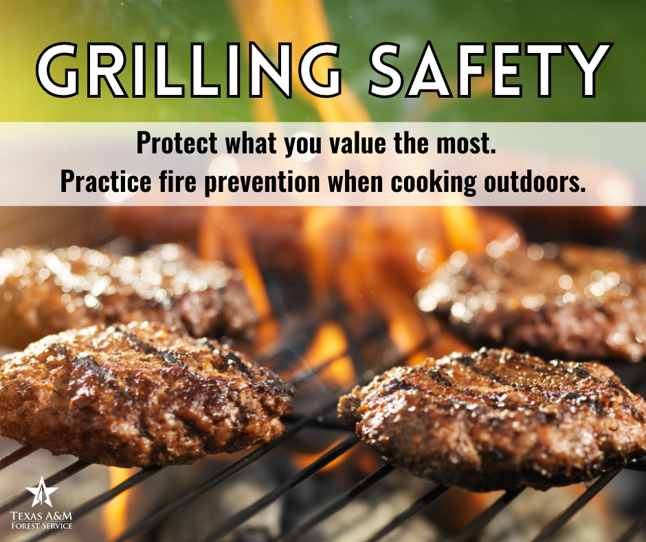 Summer Season Wildfire Prevention - Grilling Safety